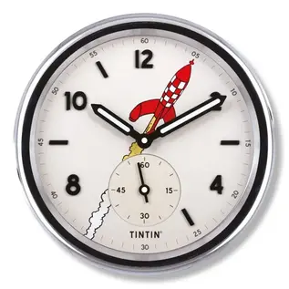 moulinsart Tim und Struppi Wanduhr Reise zum Mond