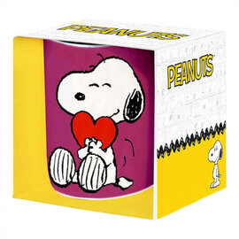 Logoshirt Peanuts beker - mok Snoopy met hart - Thinking of you