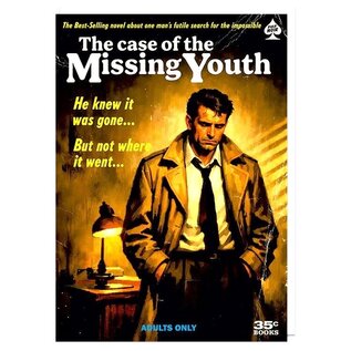 Dean Morris Wenskaart Pulp - The case of the Missing Youth - Midlife Crisis