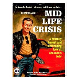 Dean Morris Grußkarte - Midlife Crisis
