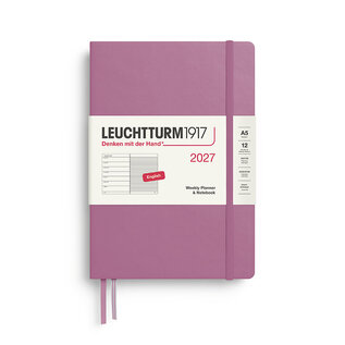 Leuchtturm1917 2027 Weekly Planner & Notebook Medium