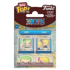 Funko Bitty Pop! 2-Pack One Piece - Zoro & Sanji