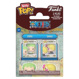 Funko Bitty Pop! 2-Pack One Piece - Zoro & Sanji