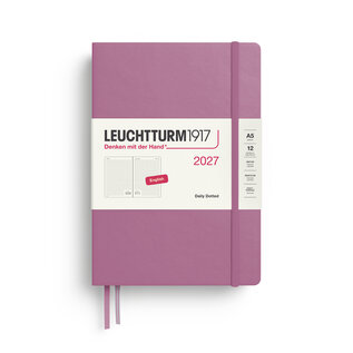 Leuchtturm1917 Tagesplaner 2027, mittelgroß, gepunktet