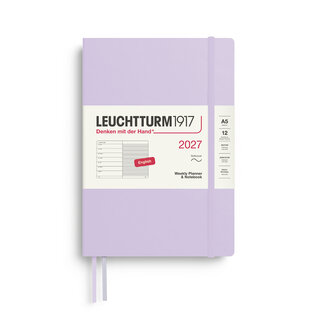Leuchtturm1917 2027 Weekly Planner & Notebook Medium