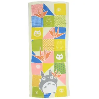 Marushin Studio Ghibli – Mein Nachbar Totoro – Totoro Origami Imabari Handtuch 34 x 80 cm