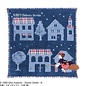 Marushin Studio Ghibli  - Kiki's Delivery Service - Mini Towel - handdoekje 25 x 25 cm The Night of Departure