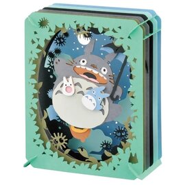 Ensky Studio Ghibli – Mein Nachbar Totoro – Totoro im Mondschein – Paper Theater