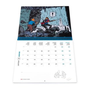 moulinsart Tim und Struppi Kalender 2027