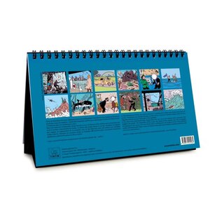 moulinsart Tim und Struppi Kalender 2027 Tischmodell