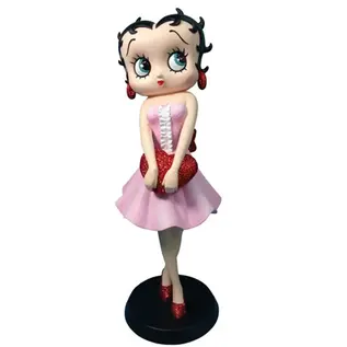 Fleischer Studios Betty Boop Collection - Betty Boop Holding Red Heart