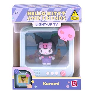 YuMe Toys Sanrio Hello Kitty and Friends - Kuromi TV Light-Up  figuur
