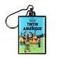 moulinsart Tintin metal keychain - Tintin in America