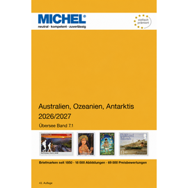 Michel 7.1 Australien - Ozeanien - Antarktis 2026/2027 Band 1 A-M