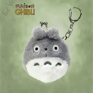 Sun Arrow Studio Ghibli – Mein Nachbar Totoro – Große Totoro Mini Plüschfigur Geldbörse  mit Clip