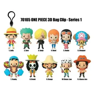 Monogram One Piece - Figural Bag Clip  Series 1