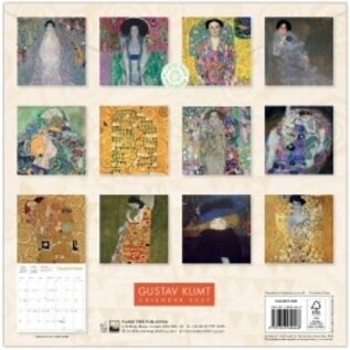 Flame Tree Publishing Gustav Klimt kalender 2027