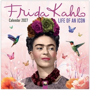 Flame Tree Publishing Frida Kahlo Life of an icon kalender 2027