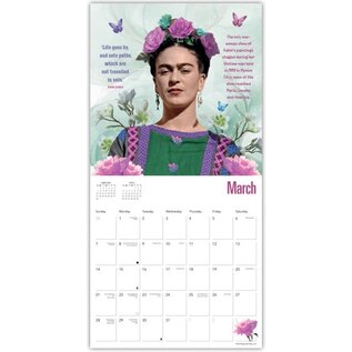 Flame Tree Publishing Frida Kahlo Life of an icon kalender 2027