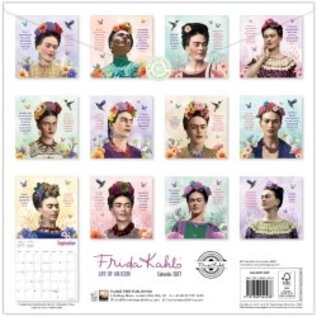 Flame Tree Publishing Frida Kahlo Life of an icon kalender 2027