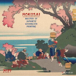 Tushita Hokusai Master of Japanese woodblock printing kalender 2027