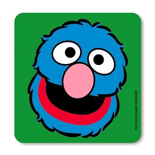 Logoshirt Sesamstraat coaster - Grover