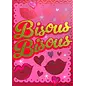 Cath Tate Wenskaart Hot Foils - Bisous Bisous