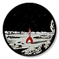 moulinsart Tintin wall clock Destination Moon