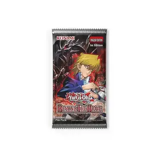 Konami Yu-Gi-Oh! Beyond The Brave booster