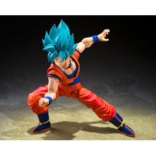 Bandai Dragon Ball Z - Super S.H.Figuarts Action Figure - Super Saiyan God Super Son Guko - 15 cm