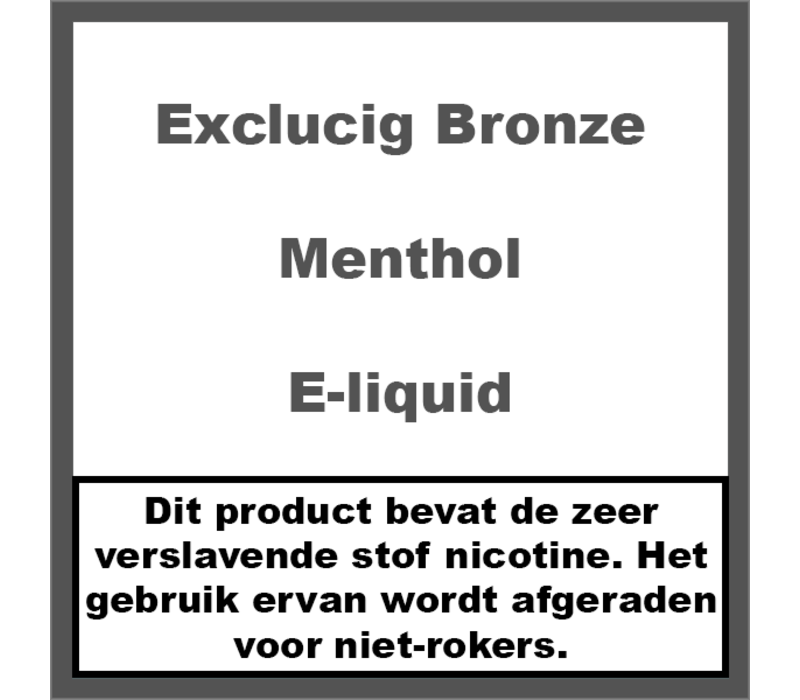 Bronze Label Menthol