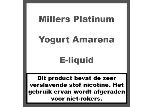 Millers Platinum Line Yogurt Amarena