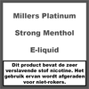 Millers Platinum Line Strong Menthol