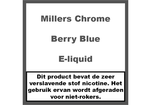 Millers Chrome Line Berry Blue
