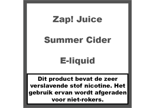 Zap! Juice Summer Cider