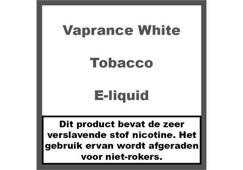 Vaprance White Label Tobacco