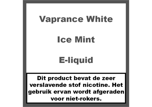 Vaprance White Label Ice Mint