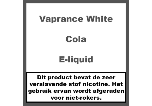 Vaprance White Label Cola