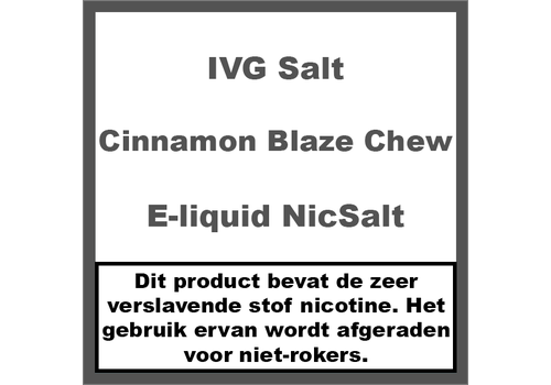 IVG Cinnamon Blaze Chew NS20