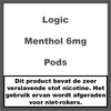 Logic Compact Menthol Pods 6Mg