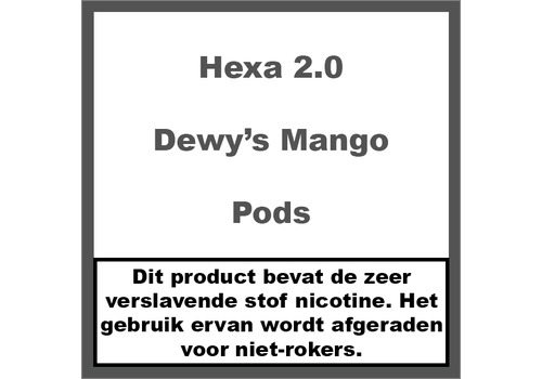 Hexa 2.0 Pods Dewy's Mango