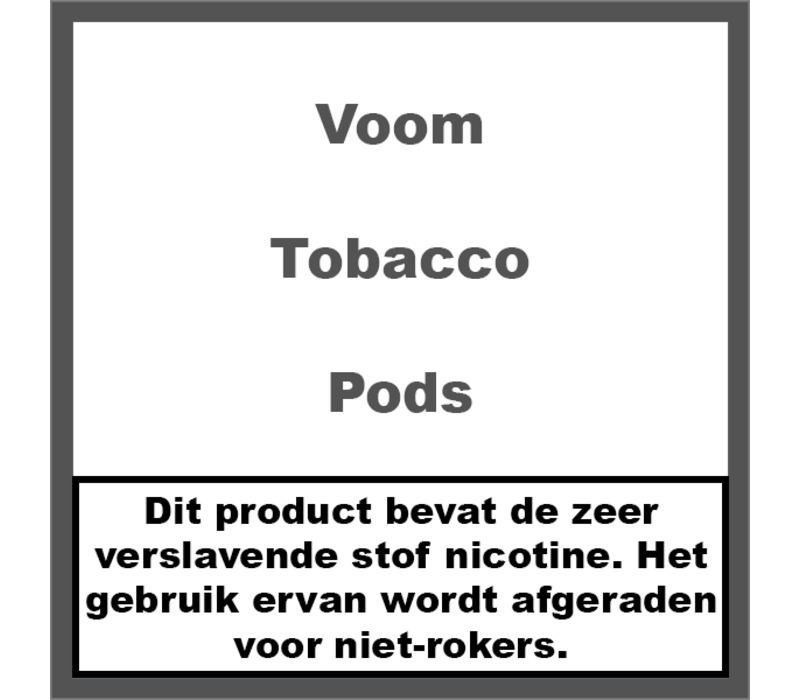 Tobacco Pods
