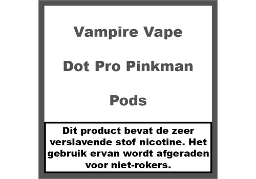 Vampire Vape Dot Pro Pinkman Pods