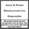 Juice N Power Blackcurrant Ice