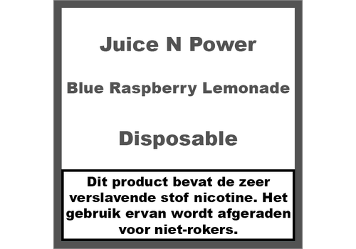 Juice N Power Blue Raspberry Lemonade
