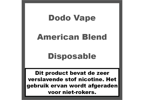 Dodo Vape American Blend (600)