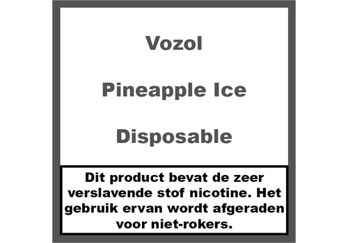Vozol Pineapple Ice
