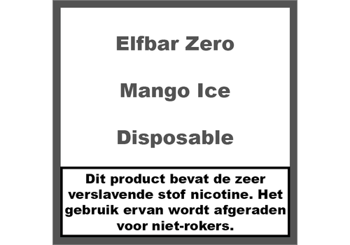 Elfbar Zero Mango Ice