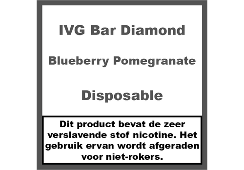 IVG Bar Diamond Blueberry Pomegranate