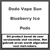 Dodo Vape Sun Blueberry Ice Pods